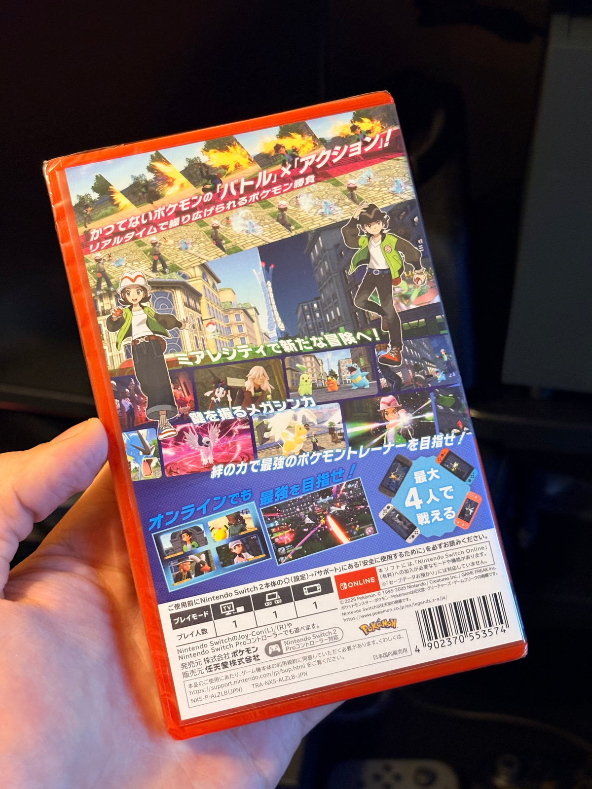 Pokemon Legends: Z-A Nintendo Switch 2