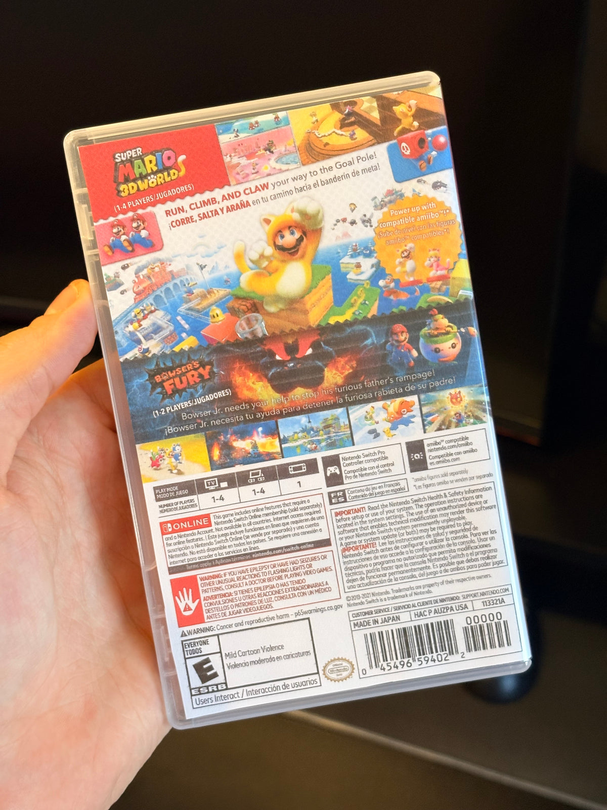 Super Mario 3D World + Bowser’s Fury Nintendo Switch