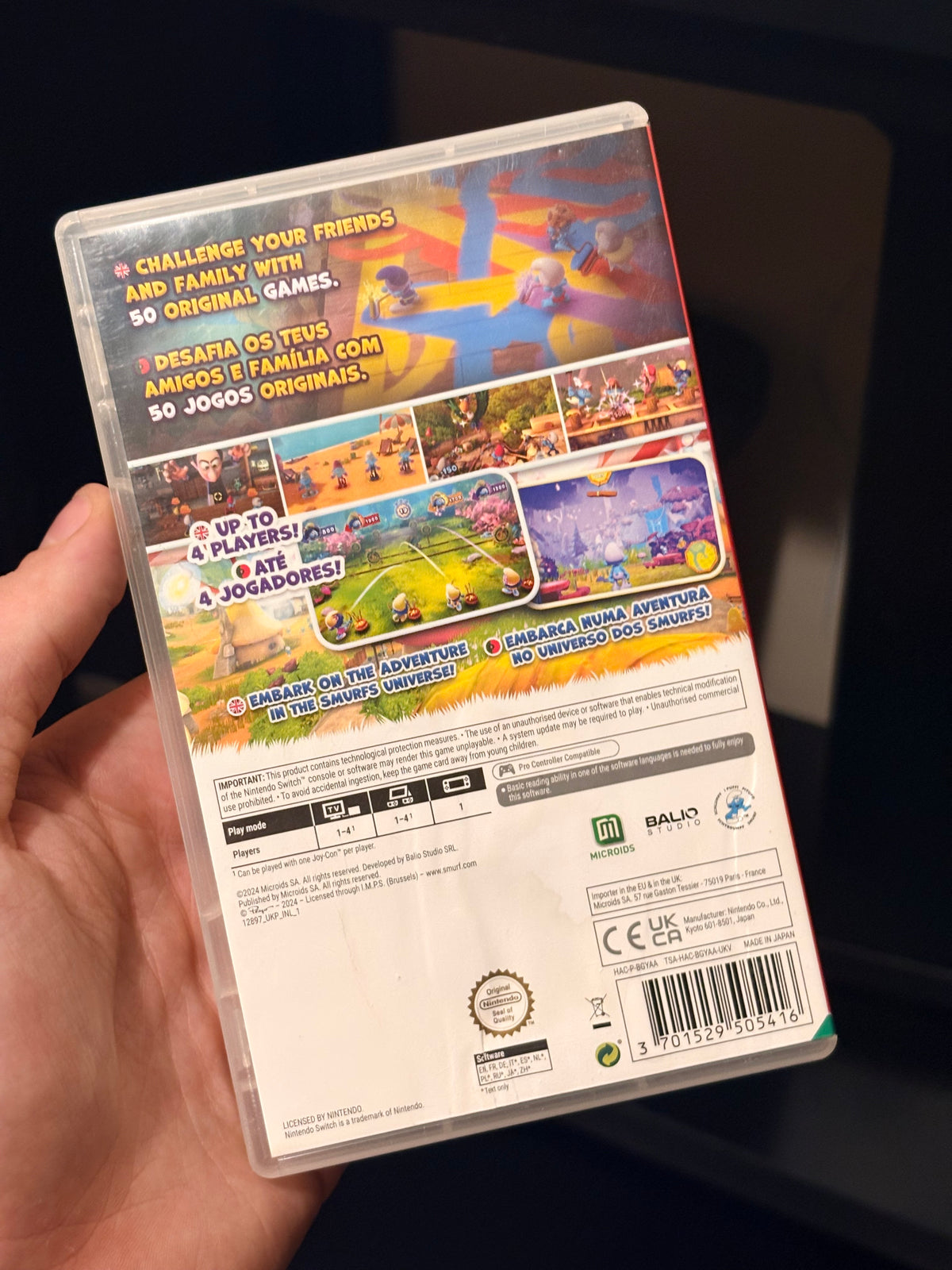 The Smurfs Village Party Nintendo Switch
