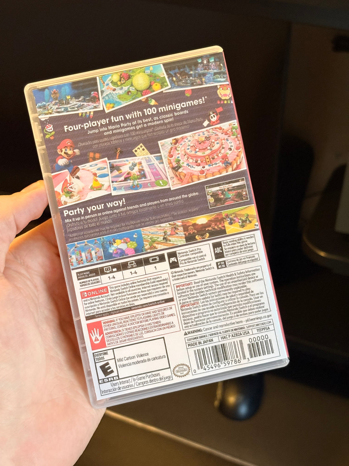 Mario Party Superstars Nintendo Switch