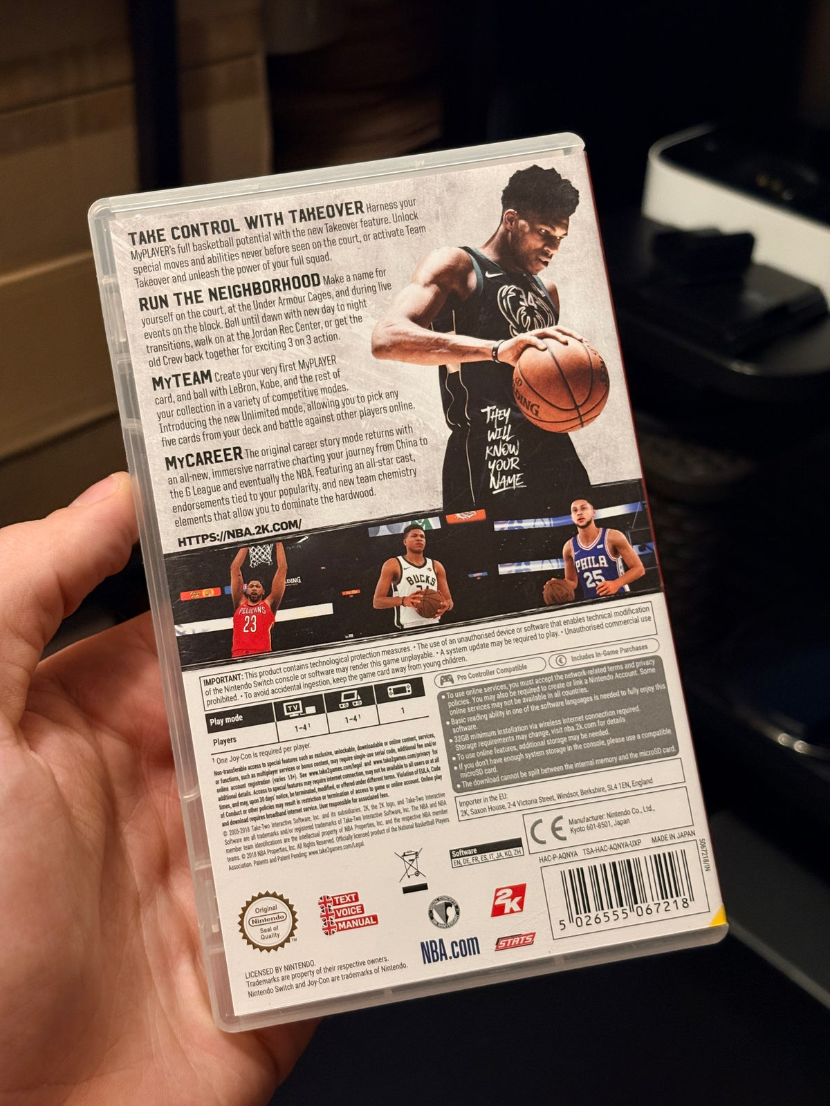 NBA 2k19 Nintendo Switch