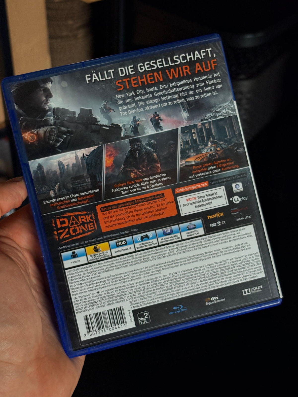 Tom Clancy’s The Division Playstation 4