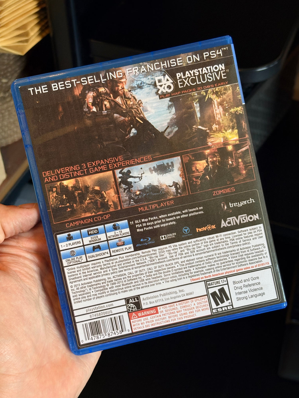 Call of Duty: Black Ops III Playstation 4