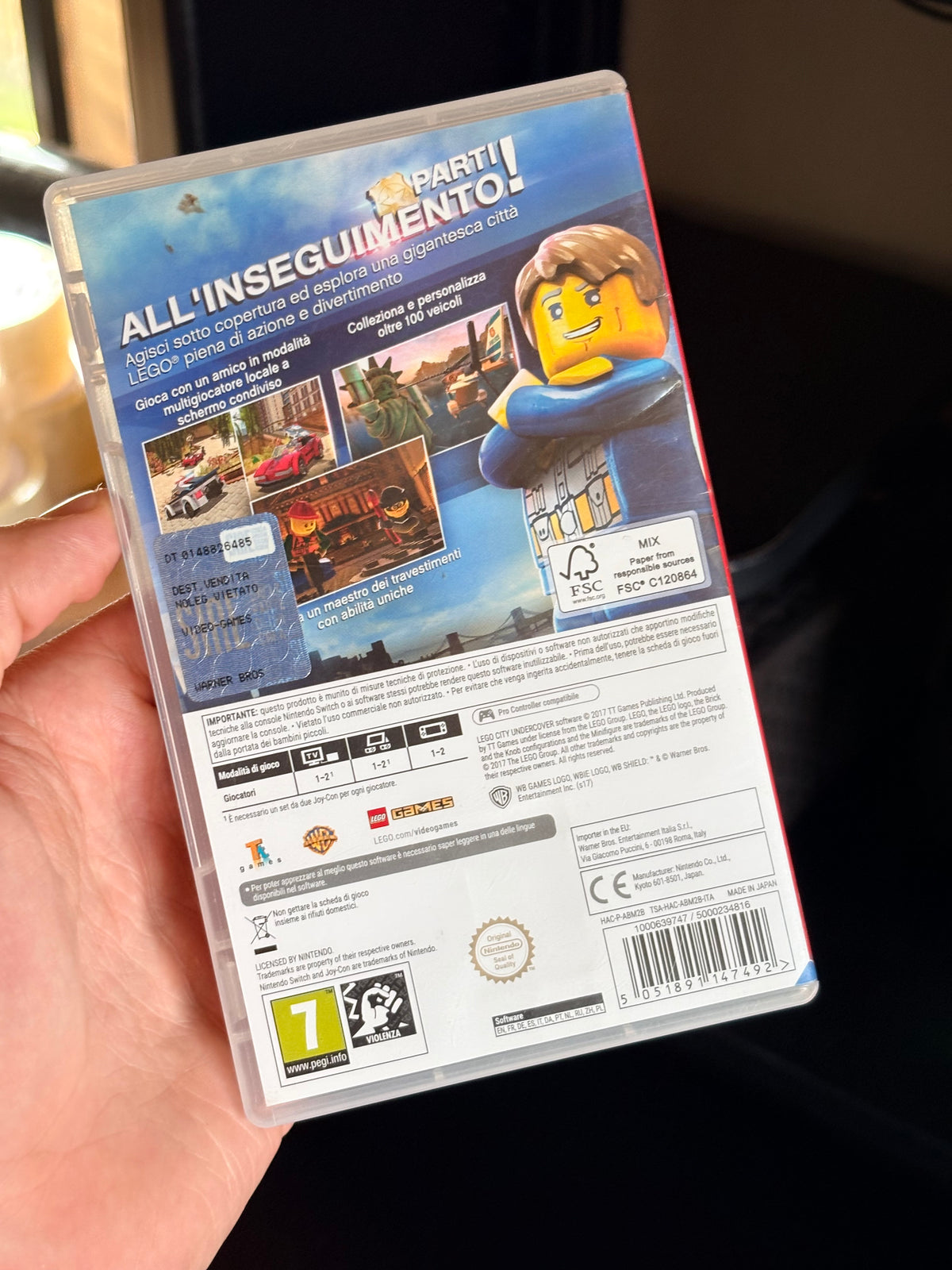 Lego City Undercover Nintendo Switch