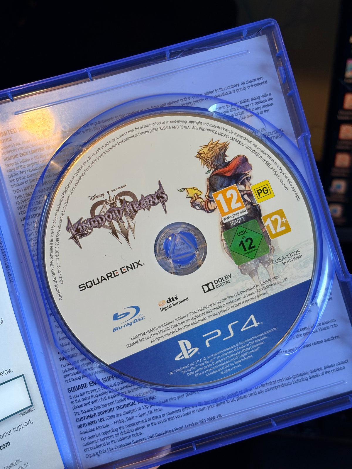 Kingdom Hearts III Playstation 4