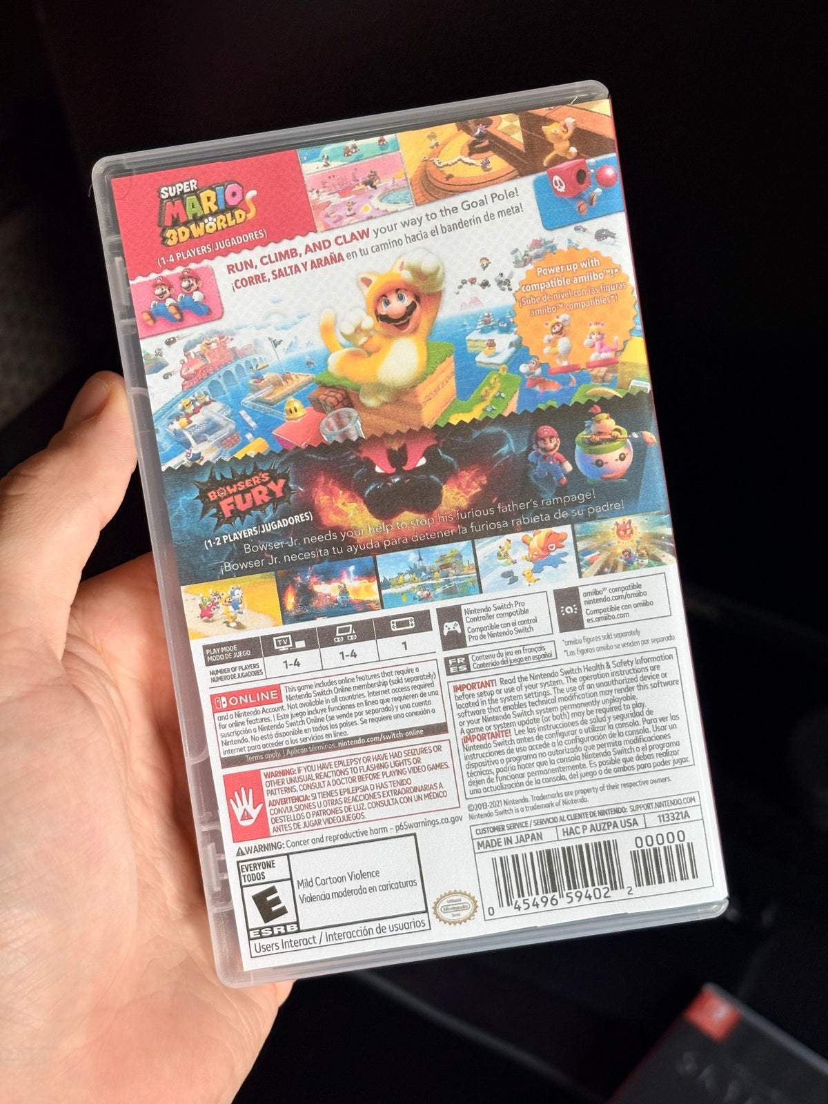 Super Mario 3D World + Bowser’s Fury Nintendo Switch
