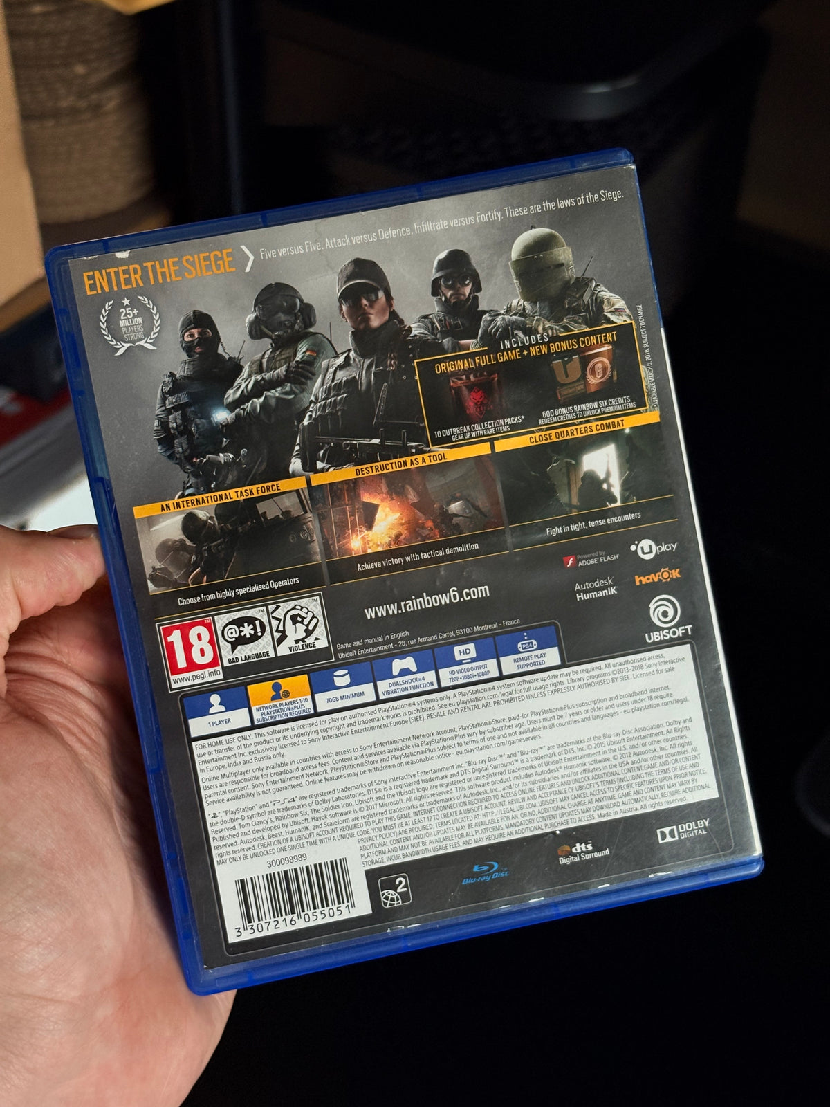 Tom Clancy’s Rainbow Six Siege Playstation 4